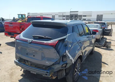 2023 Nissan Kicks Sv Xtronic Cvt from USA, damaged, VIN 3N1CP5CV5PL502631